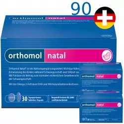 Orthomol Orthomol Natal plus x3 (таблетки+капсулы) Витамины для женщин