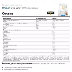 MAXLER Ultra Whey Сывороточный протеин