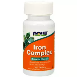 NOW Iron Complex (27 мг) Железо