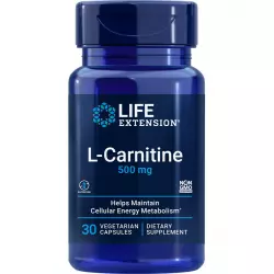 Life Extension L-Carnitine 500 mg L-Карнитин в капсулах