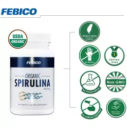 Febico Spirulina 500 mg Адаптогены