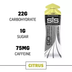 SCIENCE IN SPORT (SiS) GO Isotonic Energy 75mg caffeine Гели с кофеином