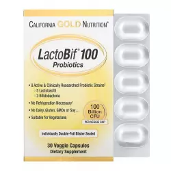 California Gold Nutrition Lactobif 100 Probiotics ЖКТ (Желудочно-Кишечный Тракт)