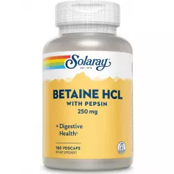 Solaray Betaine HCL with Pepsin 250 mg ЖКТ (Желудочно-Кишечный Тракт)