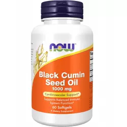 NOW FOODS Black Cumin Seed Oil 1000 mg Экстракты