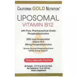 California Gold Nutrition Liposomal Vitamin B12 Витамины группы B