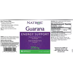 Natrol Guarana 200 mg Гуарана