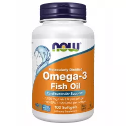 NOW FOODS Omega-3 Fish Oil 1000 mg Omega 3