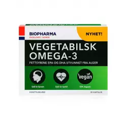 BIOPHARMA VEGETABILSK OMEGA-3 Omega 3