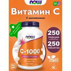 NOW FOODS C-1000 with Rose Hips Витамин C