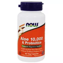 NOW FOODS Aloe Vera 10,000 & Probiotics Антиоксиданты