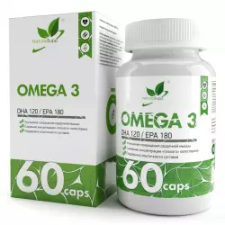 NaturalSupp Omega-3 1000 мг DHA120/EPA180 30% Omega 3