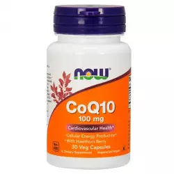 NOW CoQ10 – Кофермент Q10 100 мг Коэнзим Q10