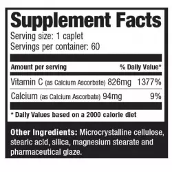 Ultimate Nutrition VITAMIN C PLUS CALCIUM Витамин C
