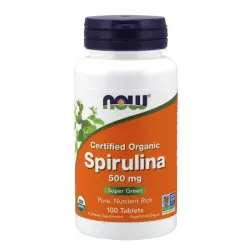 NOW FOODS Spirulina 500 mg Адаптогены