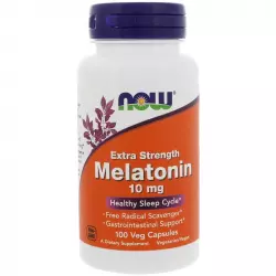 NOW Melatonin 10 мг Для сна & Melatonin