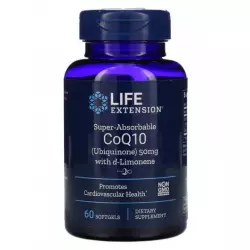 Life Extension Super-Absorbable CoQ10 with d-Limonene 50 mg Коэнзим Q10