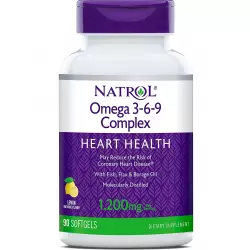 Natrol Omega 3-6-9 Complex 1200 mg Omega 3