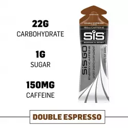 SCIENCE IN SPORT (SiS) GO Isotonic Energy 150mg caffeine Гели с кофеином