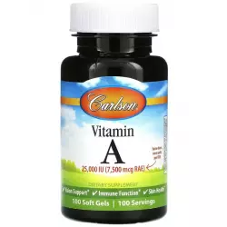 Carlson Labs Vitamin A 25000 IU Витамин A (ретинол)