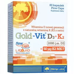 OLIMP GOLD-VIT D3+K2 2000МЕ Витамин K