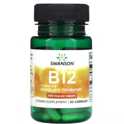 Swanson Vitamin B12 500 mcg Витамины группы B