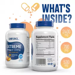 Uniforce Extreme Omega-3 1200 mg Omega 3