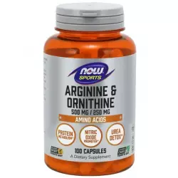 NOW L-Arginine Ornithine Аргинин / Орнитин