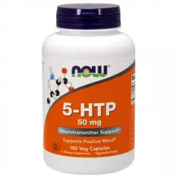 NOW FOODS 5-HTP - Гидрокситриптофан 50 мг 5-HTP