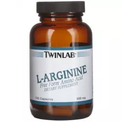 Twinlab L-Arginine 500 mg (DUBL) Аргинин / AAKG