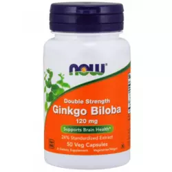 NOW Ginkgo Biloba – Гинкго Билоба 120 мг Экстракты