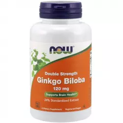 NOW FOODS Ginkgo Biloba 120 мг Экстракты