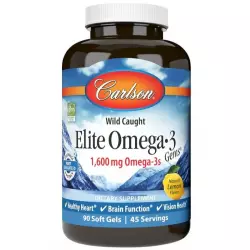 Carlson Labs Elite Omega 3 Wild Norwegian 1600 mg Omega 3