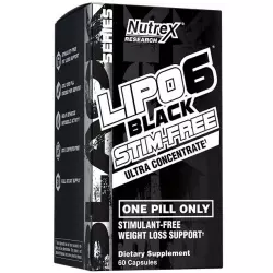 NUTREX LIPO-6 BLACK STIM-FREE Ускорение метаболизма