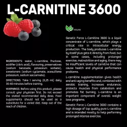 GENETIC FORCE L-CARNITINE 3600 Карнитин жидкий