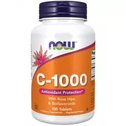 NOW FOODS C-1000 with Rose Hips and Bioflavonoids Витамин C