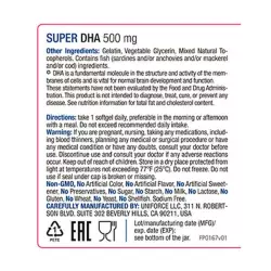 Uniforce Super DHA 500 mg Omega 3