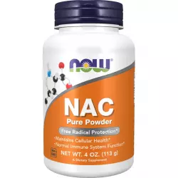 NOW FOODS NAC Pure Power 4 OZ (113 g) Цистеин