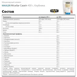 MAXLER Micellar Casein Казеин