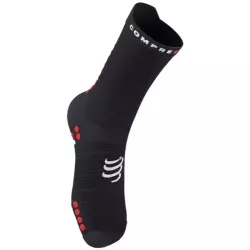 Compressport Носки V4 Run Hi Black/Red Компрессионные носки