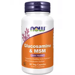 NOW FOODS Glucosamine & MSM Глюкозамин хондроитин