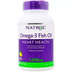 Natrol Omega-3 Fish Oil 1200 mg Omega 3