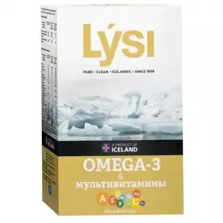 LYSI ЛИСИ ОМЕГА-3 капс. с Мультивитаминами Omega 3
