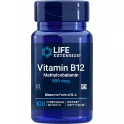 Life Extension Vitamin B12 Methylcobalamin 500 mcg Витамины группы B