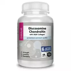 Chikalab Glucosamine Chondroitin with MSM Collagen Глюкозамин хондроитин