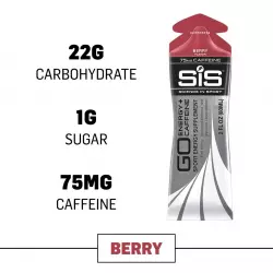SCIENCE IN SPORT (SiS) GO Energy 75mg caffeine Гели с кофеином
