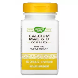 Nature's Way Calcium Magnesium & Vitamin D Кальций & магний