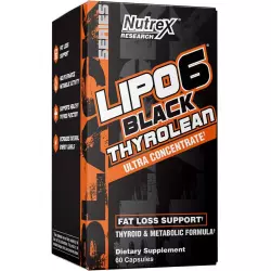 NUTREX Lipo-6 Black Thyrolean Ultra Concentrate, Thyroid & Metabolic Витаминный комплекс