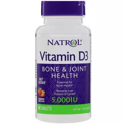Natrol Vitamin D3 5000 IU F/D Витамин D