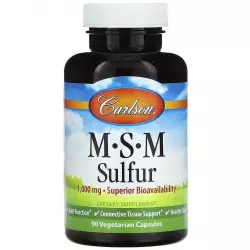 Carlson Labs MSM-Sulfur Основные минералы